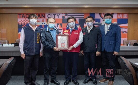 桃園陳允棟設陳儒弘獎學金奉獻教育 市政會議受表揚