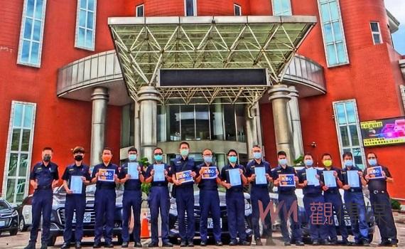 警友作後盾員警安心執法 警車碰撞安全保險UP UP!