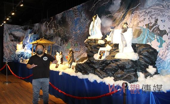 虎科大生學藝製作戲偶場景 偶的家聯展八仙過海各顯神通
