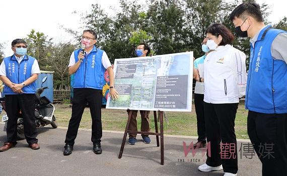 口湖椬梧滯洪池改善工程 增置露營區、配合浴廁設施與步道修整 