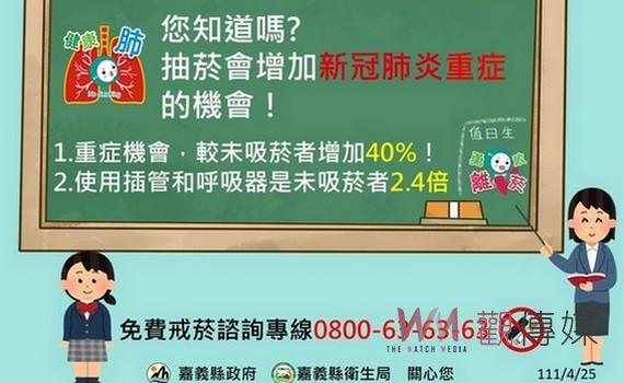 嘉義縣響應531世界無菸日 推出我嘉拳擊Q寶貝宣導反菸害