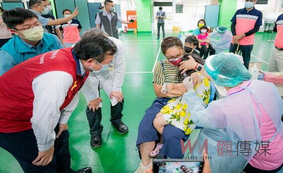 桃園5-6歲童BNT疫苗快打站4校今開打 兩日可接種近5千人