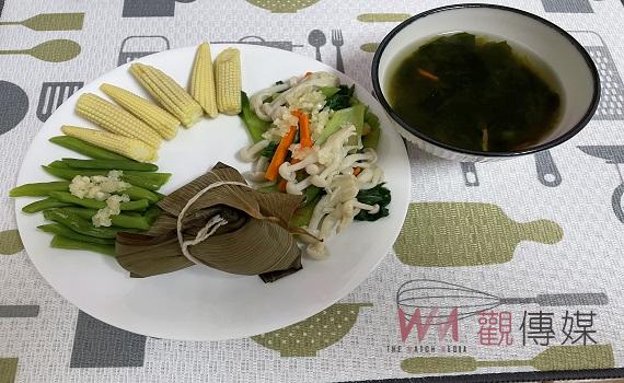 突破減重人士望「粽」興嘆 營養科主任製作「黑穀纖粽」兼顧健康 