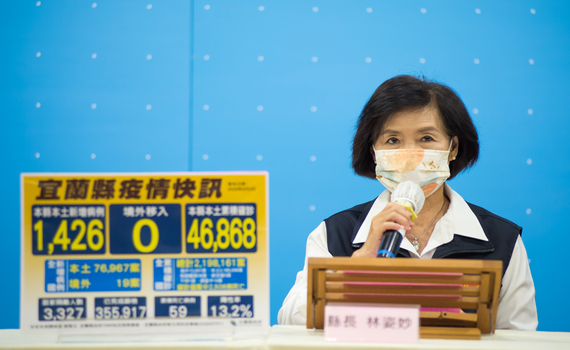 宜蘭新增5名死亡個案 縣長林姿妙:長青食堂加發1個月食材補助金
