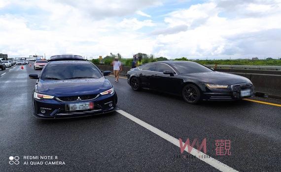 國一麻豆段連續車禍　７車追撞釀大塞車 