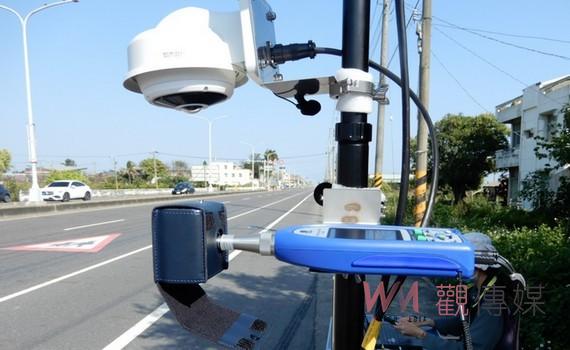 嘉義縣首座聲音照相科技執法取締上路 遏阻噪音車輛妨礙安寧 