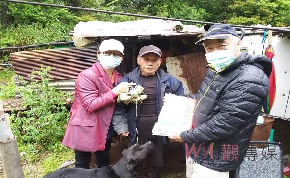 南投榮服處結合地區公衛、關懷高山獨老實施居家護理