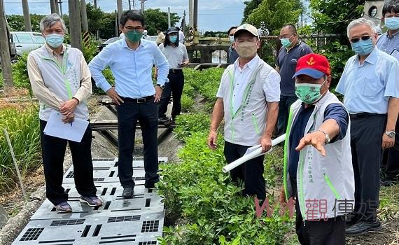 劉建國爭取農水署7千萬經費　改善雲林殘破農田集排水道 