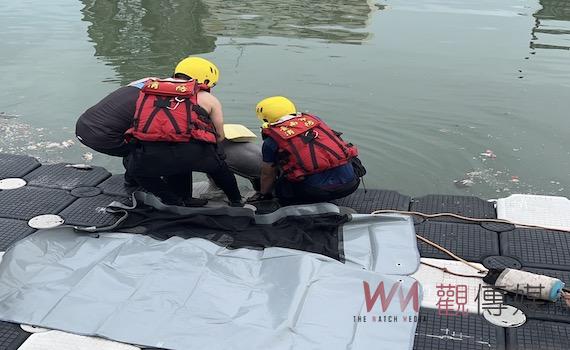 台南運河漂男屍 身份及死因待釐清
