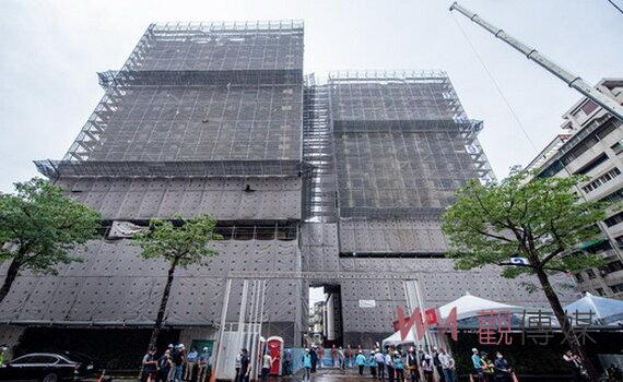 桃園區東門段公辦都更案上梁明年7月完工 提供84戶社宅