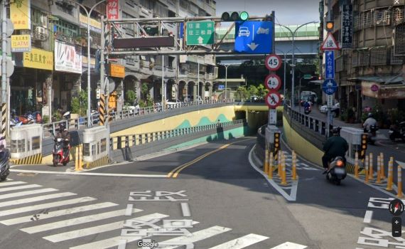 三重力行路地下道機車道 6月13日夜間施工封閉