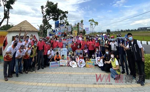 莿桐鄉公所攜手水利署、台糖、林內鄉公所 與社區民眾共同淨堤愛環保