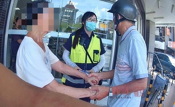北港熱心暖警 協助失智婦返家團圓