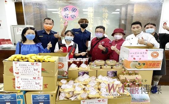埔里波麗士提前慶祝警察節 防疫中帶有溫馨