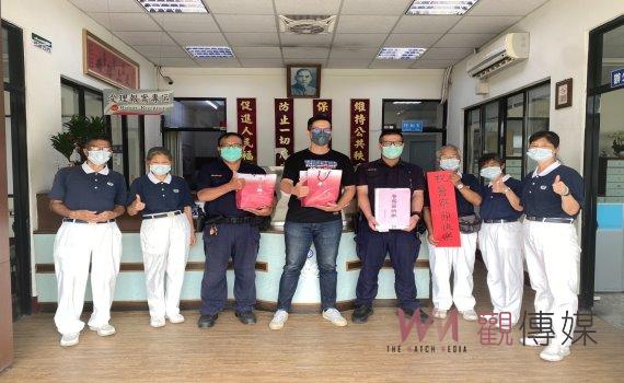 慶祝警察節向波麗士致意 員林慈警會表達慈濟人的關懷與祝福