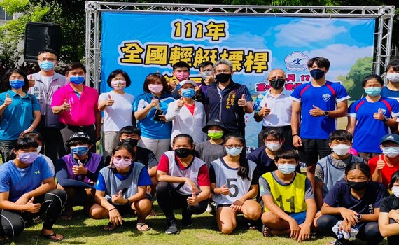 全國輕艇標桿錦標賽台中登場 培育輕艇運動人才