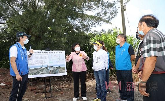 雲縣府投入1500萬辦理改善臺西、麥寮 在地的排水及交通基礎建設