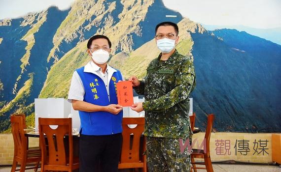 南投縣長林明溱今23日赴成功嶺勞軍 慰問縣籍教召子弟兵