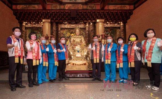 中壢慈惠堂70週年慶典開光安座 鄭文燦祈求瑤池金母繼續守護地方