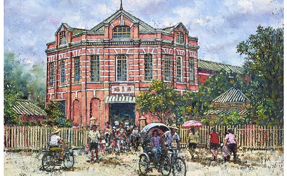 楊年發與吳淑惠畫展7/6~7/31文化藝廊(文化局3樓展覽室)登場