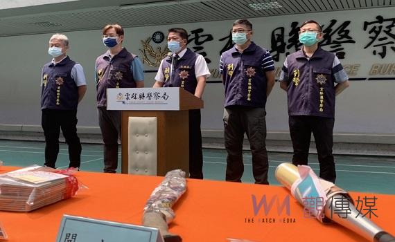 雲林選前檢警聯手大掃黑 瓦解3暴力犯罪集團逮25人