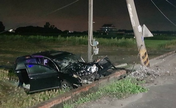雲153線水林1男子自撞身亡 警長對此極為重視至現場會勘