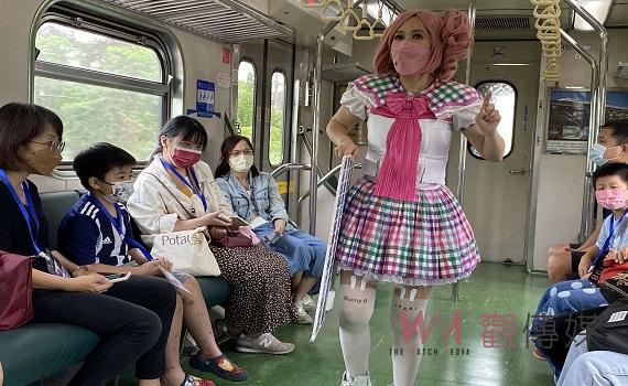夏至藝術節時空列車開演 火車上的移動劇場啟動了
