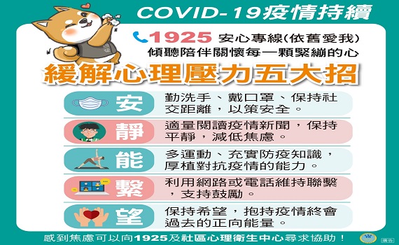 嘉市18日公布確診231人 市府提緩解心理壓力五大招