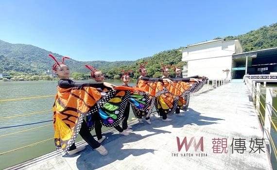 南投縣埔里鎮鯉魚潭復育有成 滿山滿谷蝴蝶