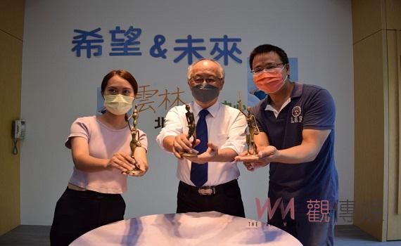 影/雲林家扶仍缺口300萬徵助學 台商「教育、養育、謀生」藝術銅雕勉勵