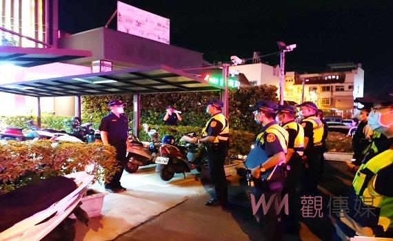 執行全國性擴大掃蕩臨檢、南投縣政府警察局展現維護轄區治安決心