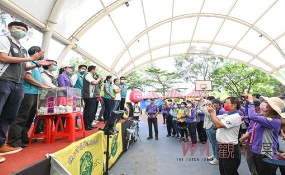桃園大手牽小手千人健行 市府鼓勵親子健走打造健康城市