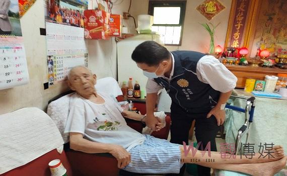 南投縣榮服處感動服務,關懷協助弱勢榮民長輩
