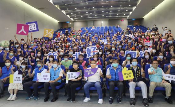 全國首創社團領航員外送輔導服務 侯友宜感謝成為市府神隊友