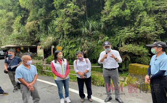 古坑雲嶺之丘滯洪農塘改善 水保局施工前說明簡報