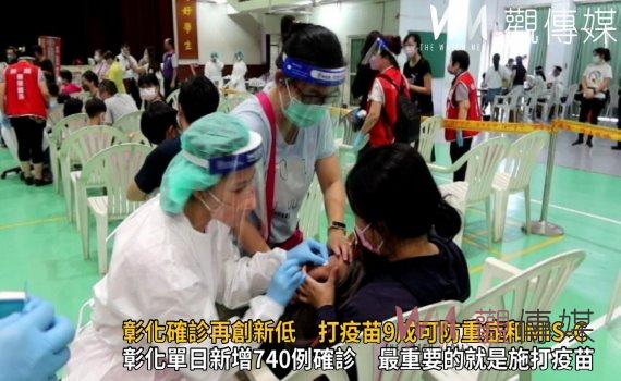影/彰化確診再創新低 打疫苗9成可防重症和MIS-C!王惠美籲幼童趕快打