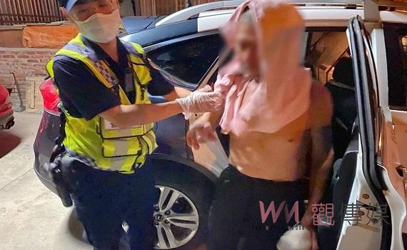 貪杯醉倒妻向警揮手求助 四湖警車護送平安返家
