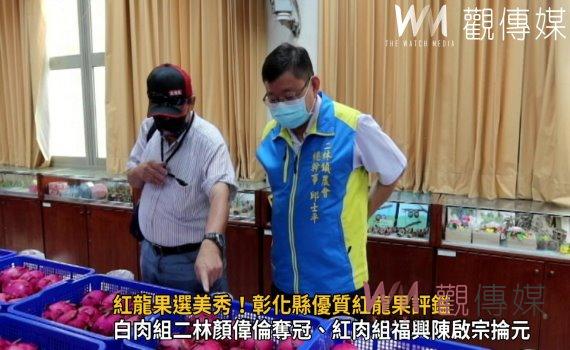 影/紅龍果選美秀!彰化縣優質紅龍果評鑑 吸引縣內13鄉鎮、102組農民參賽