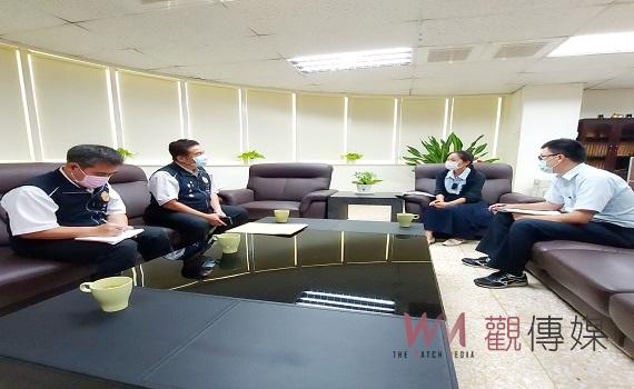 南投縣榮服處拜會南投郵局聯手防範避免榮民眷受騙 