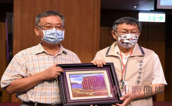 北澎城市交流 賴峰偉與柯文哲分享海洋治理經驗
