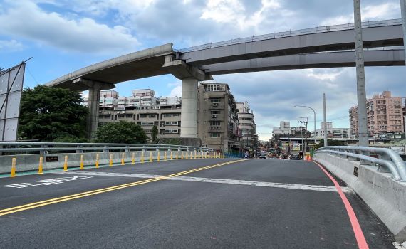 鶯歌區光明橋改建完成 提高防洪能力
