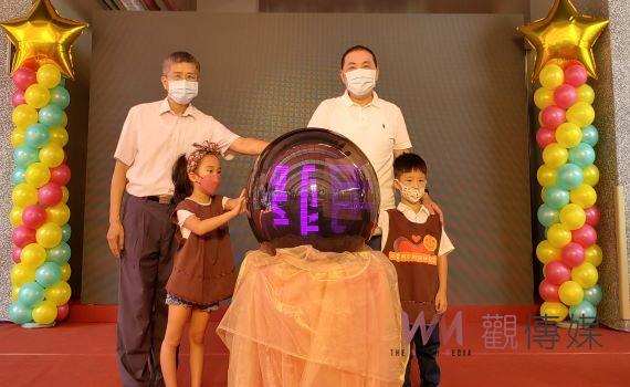 江翠國中校舍改建啟用 侯友宜:未來持續增班滿足托育需求
