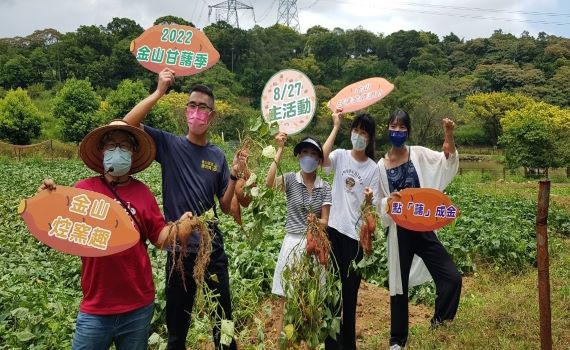 2022金山甘藷季焢窯趣　　「i郵購」開賣甘藷禮盒做愛心 