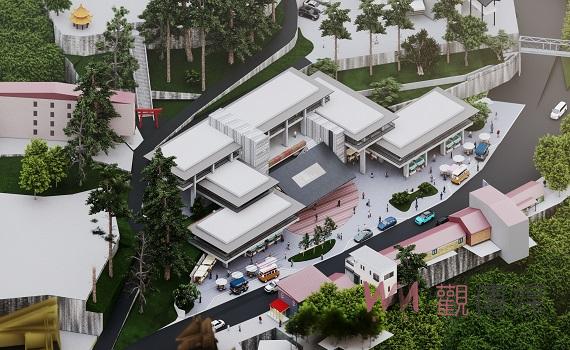 南投縣政府斥資逾3億元規劃興建霧社巴蘭市集驛站 打造仁愛新地標