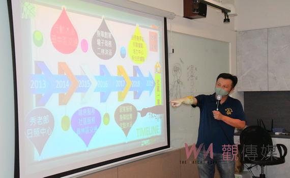 邱暉智總幹事從業現身說法 期勉照服證照班學員學有所用走向志業長照