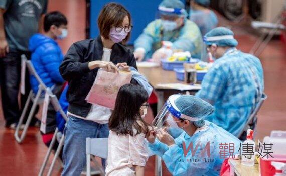 桃園明設12區夜間嬰幼童BNT疫苗接種站