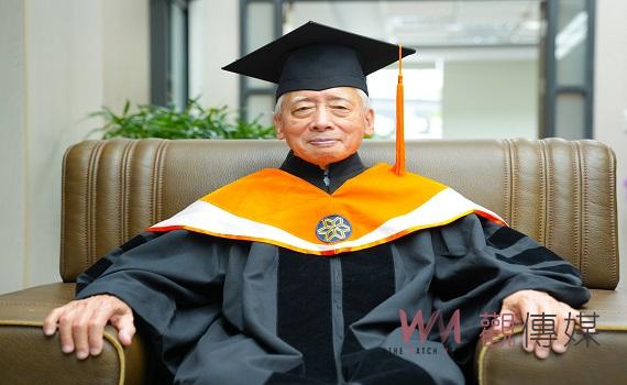 雲科大機械系88歲博士生高宗彥老爺爺  活到老學到老的生活實踐者 