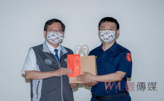 桃園警分局跨縣市合作72小時偵破2死槍擊案 市長頒獎金慰勉有功員警