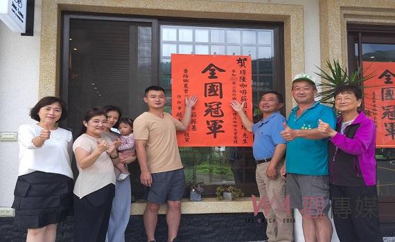 咖啡門外漢潛心鑽研 蘇彥璋獲全國咖啡大賽冠軍