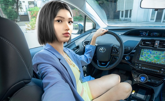 TOYOTA跨界打造虛擬網紅?社群爆紅正妹「Zora」討論度爆表